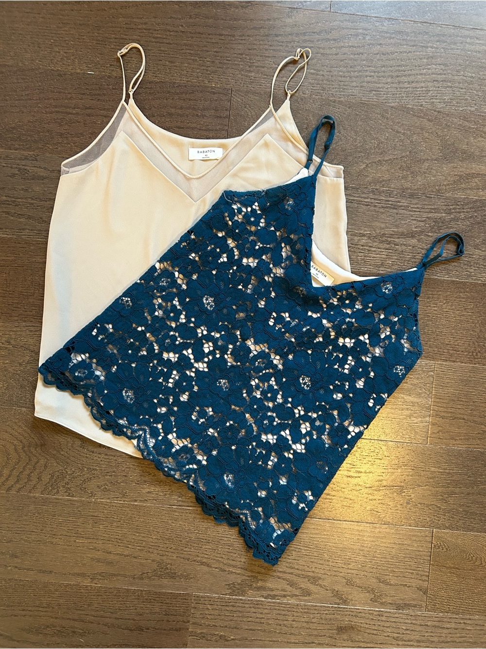 Babaton Aritzia Laci Cami & Neutral Base Camisole Set - Size XS